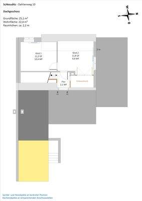 Grundriss Dachgeschoss