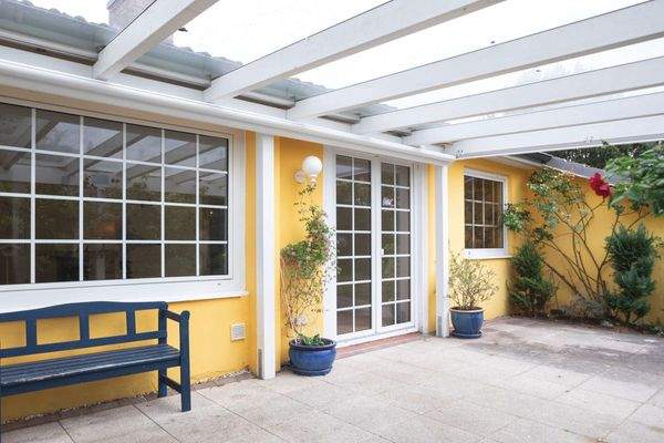 Überdachter Terrassenbereich