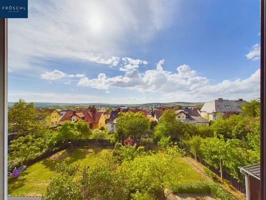 Aussicht Loggia im EG