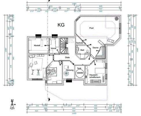 Grundriss Kellergeschoss