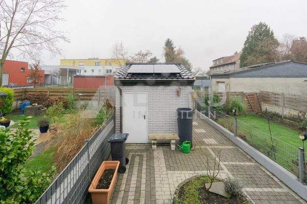 Ausblick in den eigenen Garten