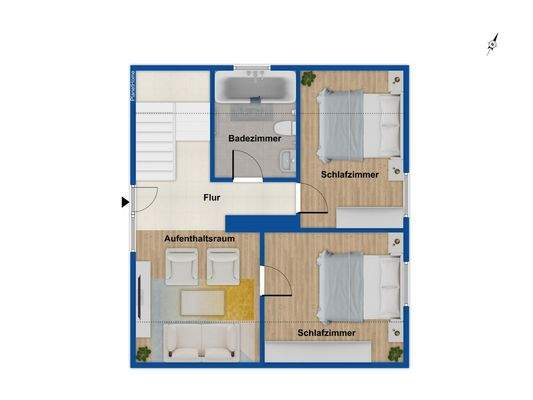 Grundriss Dachgeschoss