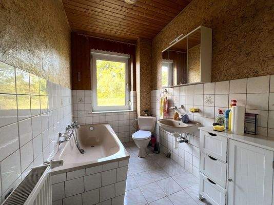 Bad im Erdgeschoss