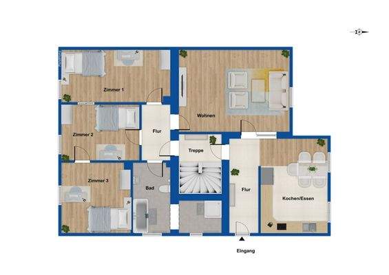 Grundriss Erdgeschoss