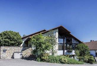 Architekten Haus mit Garten