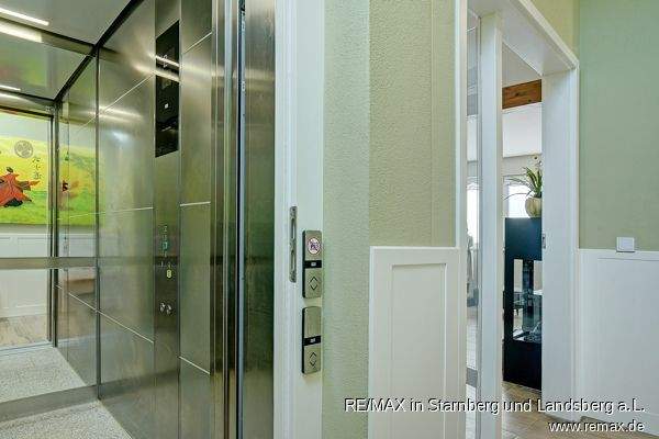 Aufzug in die Whg