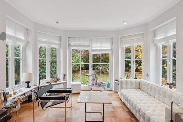 Heller Erker mit Zugang zur Süd-Terrasse