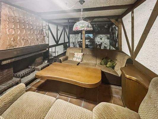 Partyraum im Untergeschoss