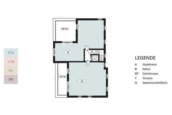 Geschossübersicht Staffel