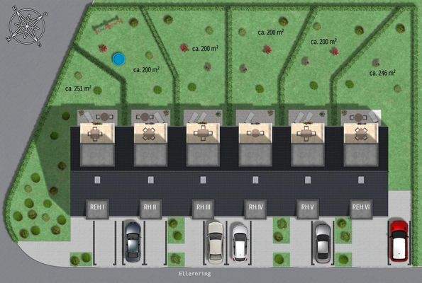 Lageplan illustriert