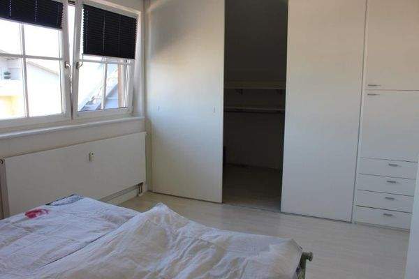 Schlafen mit begehbarer Kleiderschrank