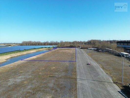 Vogelperspektive mit Markierung