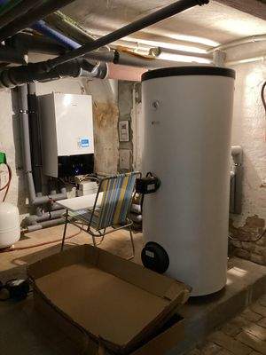 Wärmepumpe mit Speicher