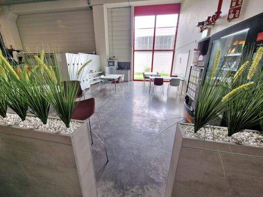 Pausenbereich in Halle