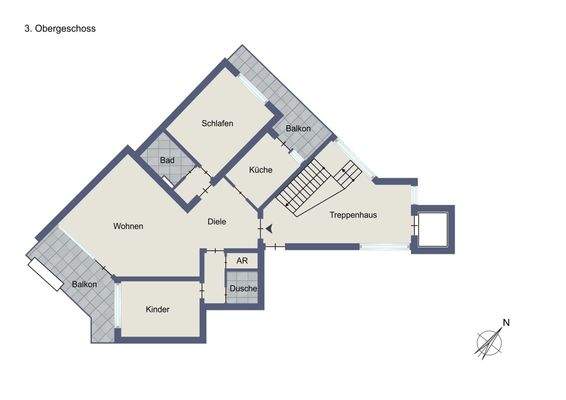 Grundriss-Illstration