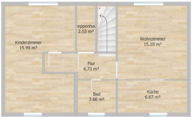 Grundriss Einfamilienhaus 1.OG