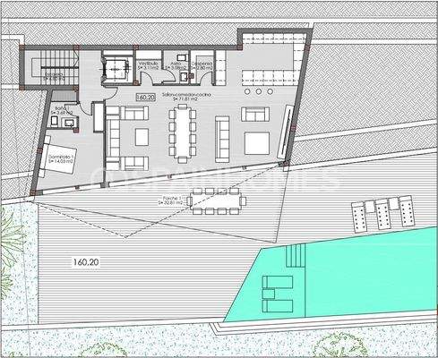 Detached Villa with Pool and Views in Benissa Alicante