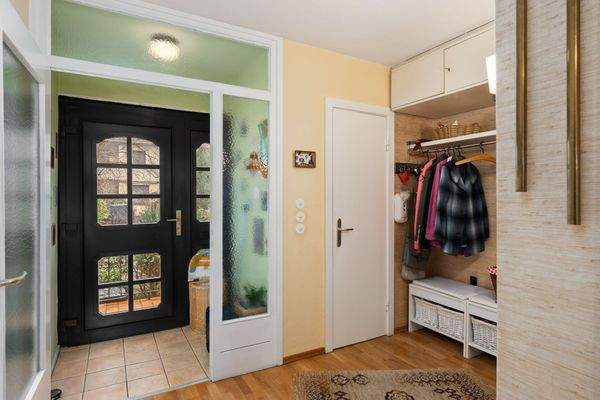 Eingangsbereich mit Windfang