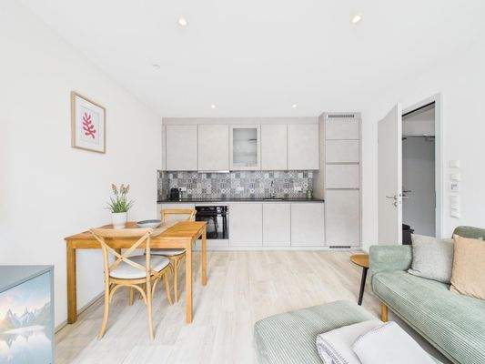 Wohnbereich mit Küche