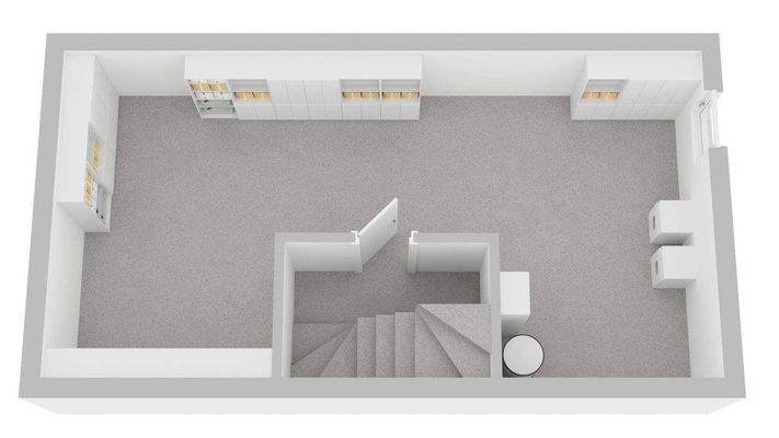 Untergeschoss - unverbindliche Illustration 