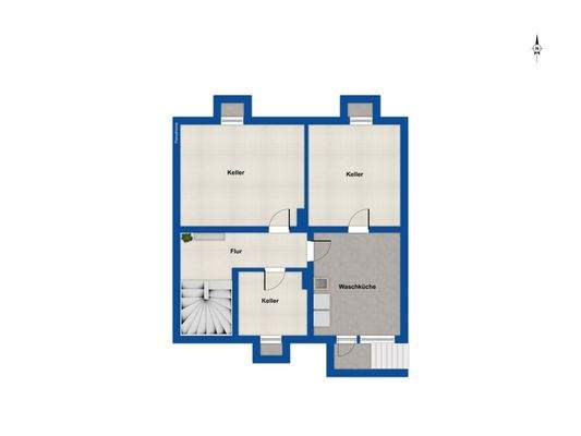 Grundriss Kellergeschoss