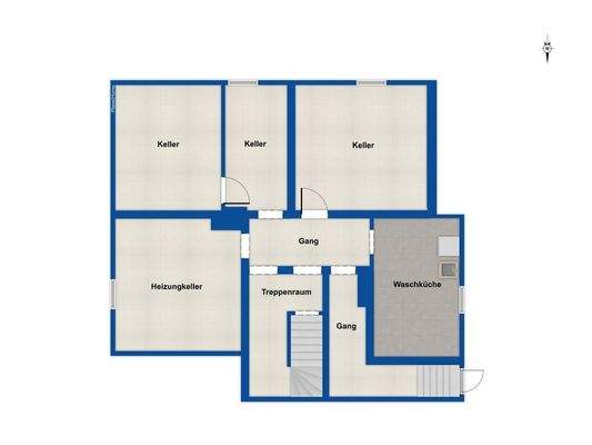 Grundriss Kellergeschoss