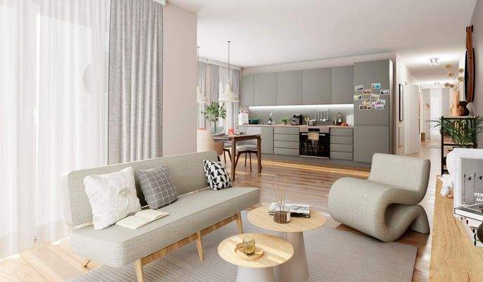 Das gemütliche Wohnzimmer