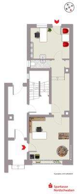 Grundriss des Erdgeschosses