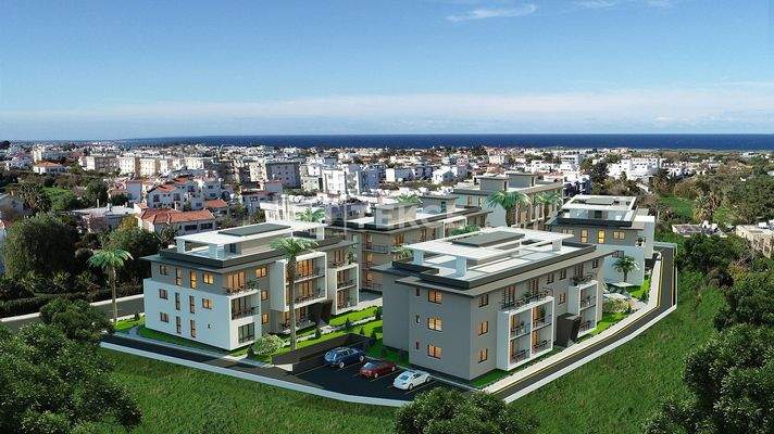 Apartments in Complex with Pool in North Cyprus Alsancak