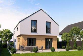 Ansicht Garten Satteldach