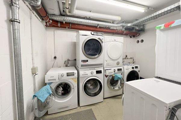 Waschmaschinenraum im Keller