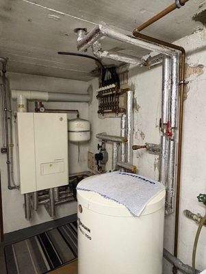 mit WarmWasser + Waschmaschine