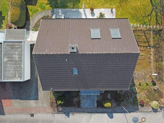 Hamberge Haus von oben