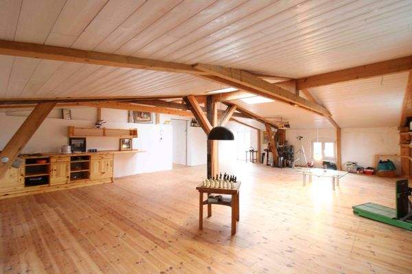 offener Wohnraum DG.