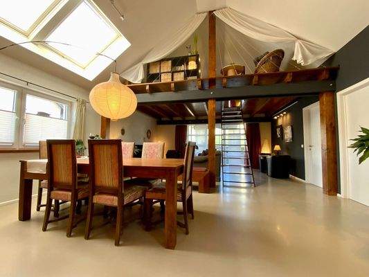 Ess- Wohnbereich Fewo Rechts