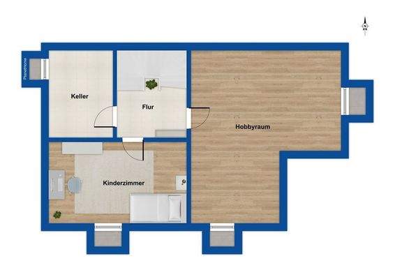 Grundriss Untergeschoss