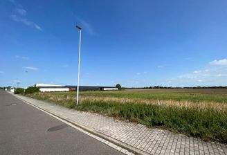 Blick auf das Grundstück