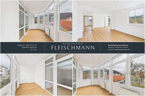 Wintergarten und Wohnzimmer