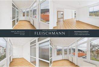 Wintergarten und Wohnzimmer