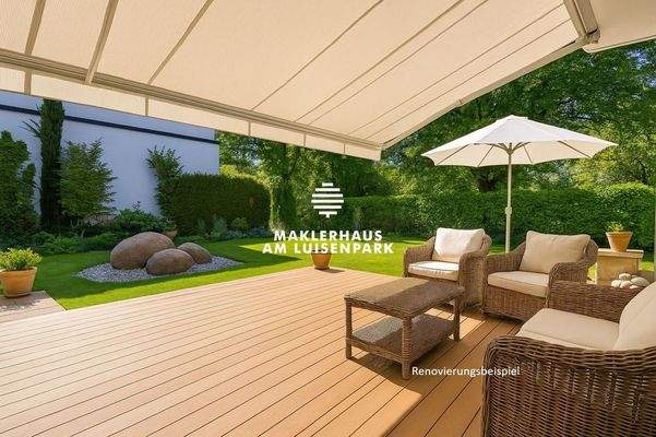 Terrasssenbeispiel nach Renovierung