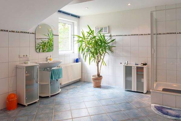 Duschbad im Dachgeschoss