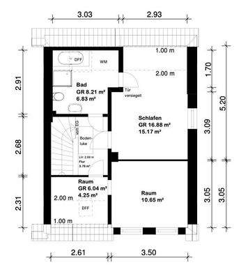 S&P | Grundriss Dachgeschoss