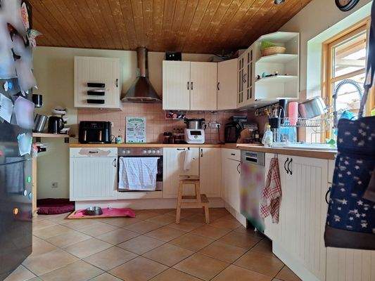 Schöne Landhausküche, Ansicht I