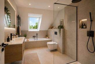 Badezimmer (visualisiert)
