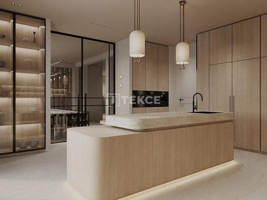 Detached Single-Floor Villas with Pool in İzmir