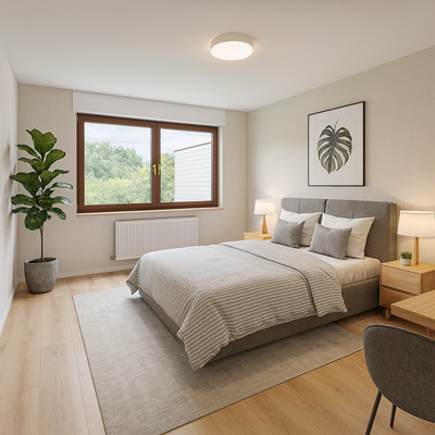 Musterfoto Schlafzimmer