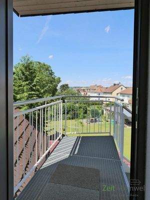 Blick aus der Haustür