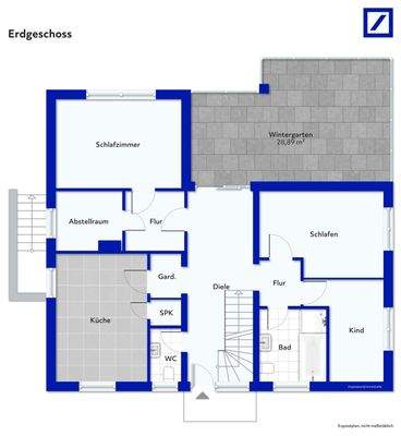 Grundriss Erdgeschoss