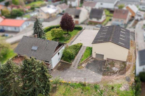 Ansicht des Anwesens