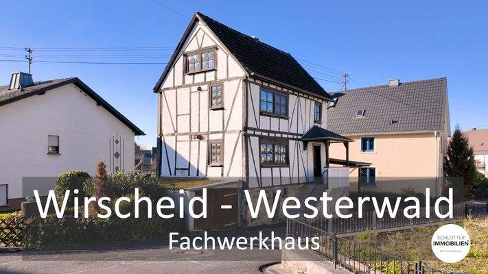 Fachwerkhaus mit Seel in Wirscheid